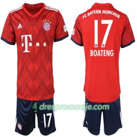 FC Bayern München Dres Boateng 17 Dječji Domaći 2018/19 Kratkih Rukava
